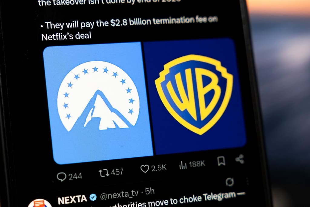 rick lyman Paramount & Warner Bros. Merger